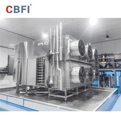 IQF Einzelspiral-Schnellgefrierschrank