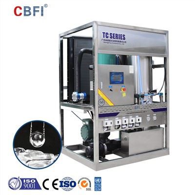 5 Tonnen automatisch essbarer Eisrohrhersteller -Maschine Preis für Balken und Hotels